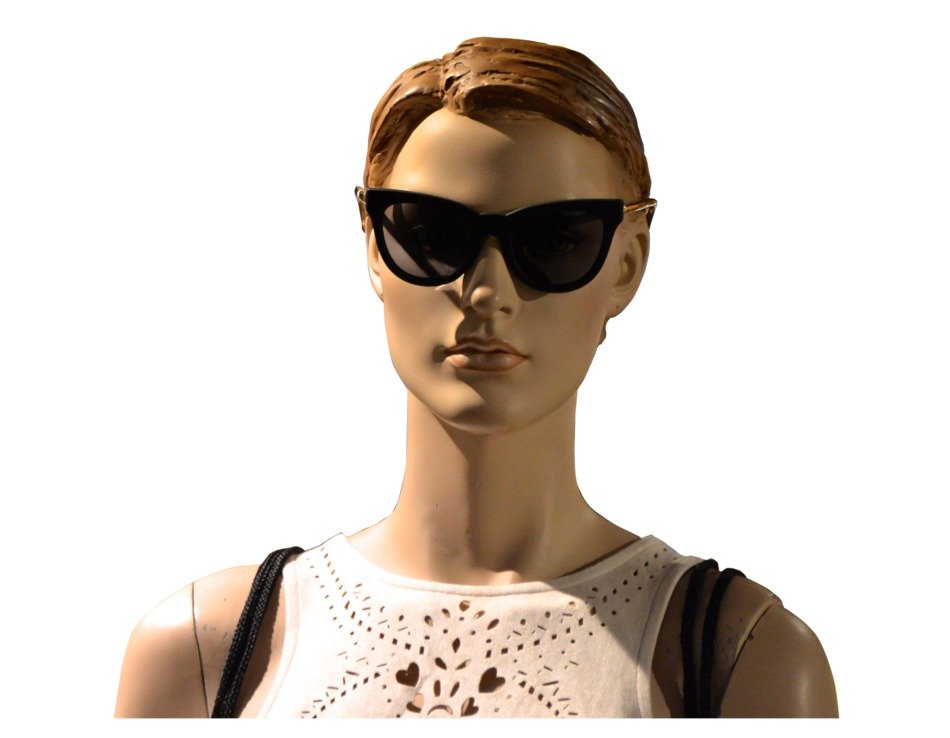stylish mannequin face