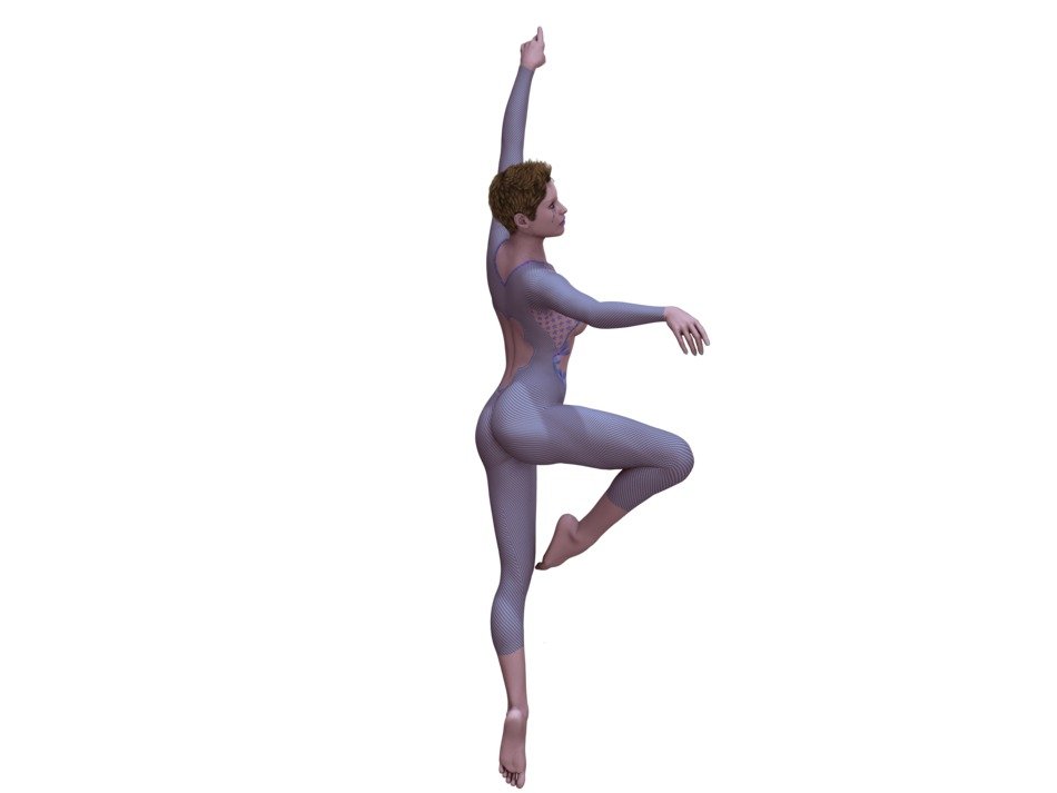 pretty woman beautiful balet dancer