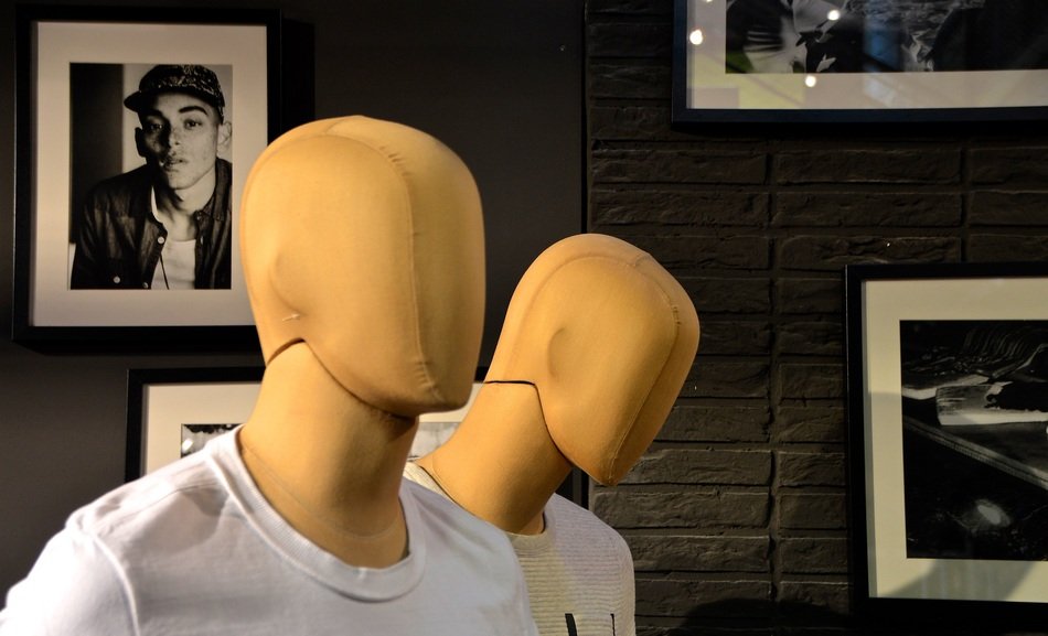 mannequins in the studio