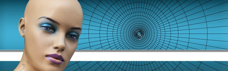 makeup mannequin with bald head