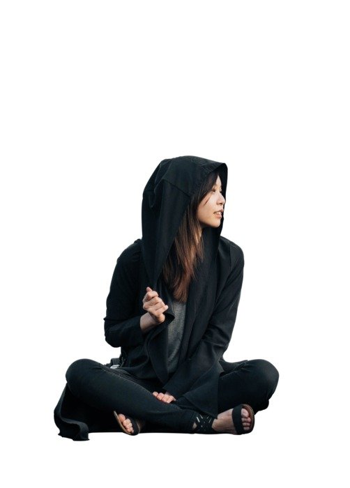 Isolated woman clipart