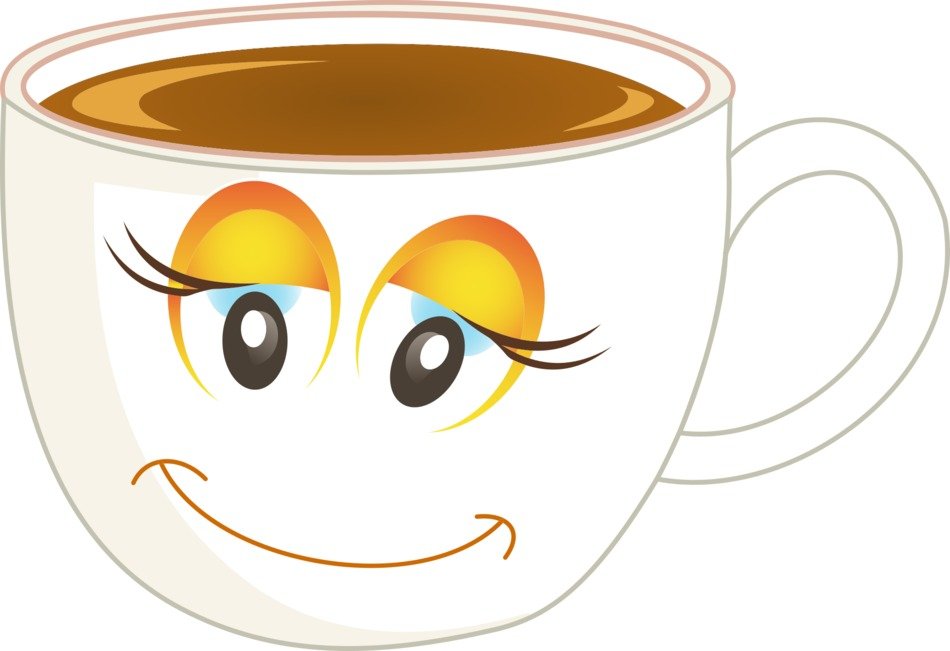 happy mug cartoon drawing