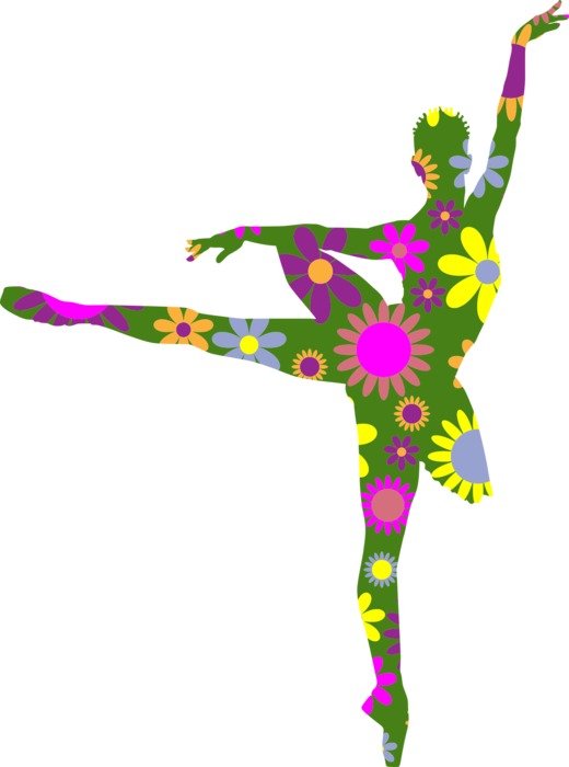 a color image of a ballerina