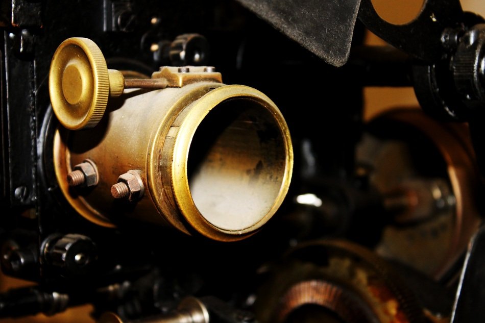 vintage antique projector