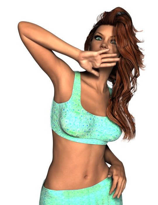 Fear Girl Scream as visualization
