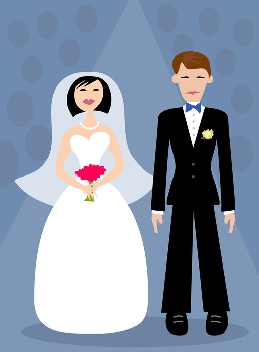 Marriage Couple as an illustration