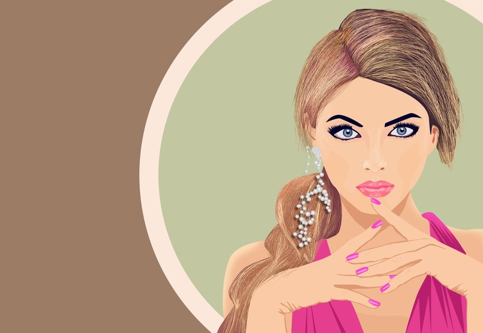 l Girl With Pink Dress