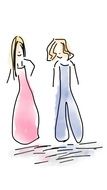 Women Girls drawing