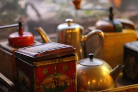Antique teapot Collection