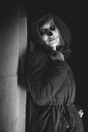 woman halloween mask