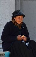 Old Elderly Woman