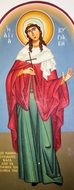 icon of saint in orthodox church