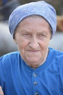 portrait of an old grandmother