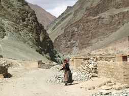 old Woman India