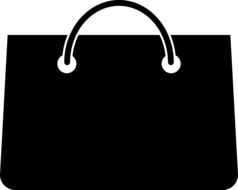 women bag on white background