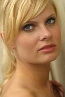 insanely beautiful Blond with Blue Eyes