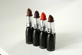lipstick in different colors for makeup