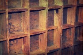 Old Fashioned wooden Shelf