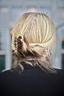 Hair Back Woman