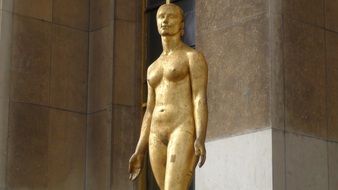 female satue, France, Paris
