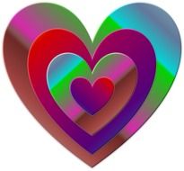 Heart Love 3D Valentine