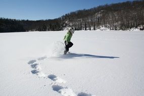 sport activities in winter