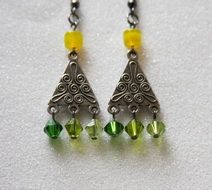 earrings with long pendants