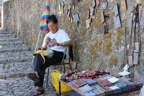 souvenir shop in Bosnia