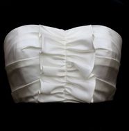 elegant white corset