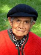 portrait of old woman
