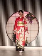 Japanese kimono fashion