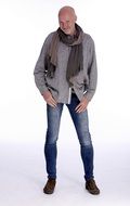 man in skinny jeans