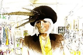 portrait of american business woman