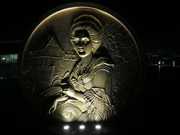 Statue Relief Charlotte Award