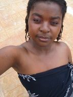 black woman-model