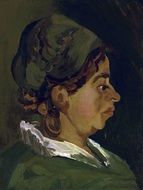 Head Of A Peasant Woman, painting by van gogh