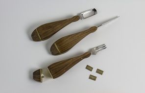 tools with wooden handles