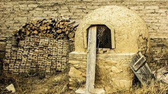 old stone oven
