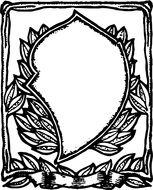 old fashion photo frame