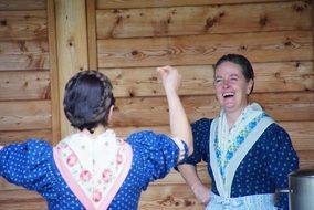 Women Laughing