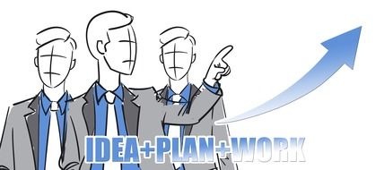 businesspeople silhouettes on white background