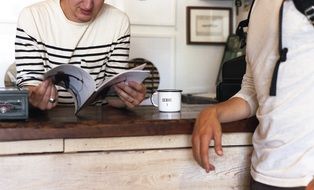 People at Desk, Break on Workplace