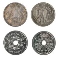 variety of coins