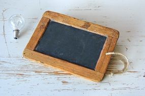 old blackboard