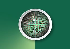 social media as logo
