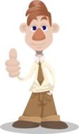 businessman drawing