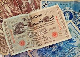 imperial banknote in germany
