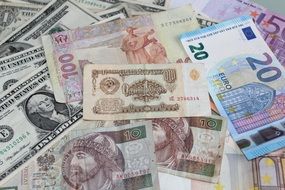 A lot of money bills
