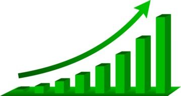 drawn green graph and arrow