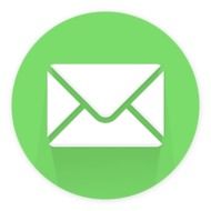 web icon of a message